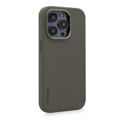 Decoded - AntiMicrobial Silicone Backcover | iPhone 14 Pro Max (6.7 inch) - Olive