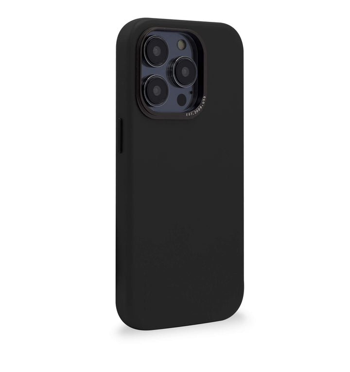 Decoded - Leather Backcover for iPhone 14 Pro - Black