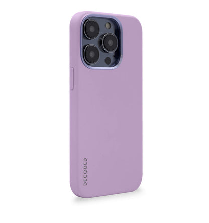 Decoded - AntiMicrobial Silicone Backcover | iPhone 14 Pro (6.1 inch) - Lavender