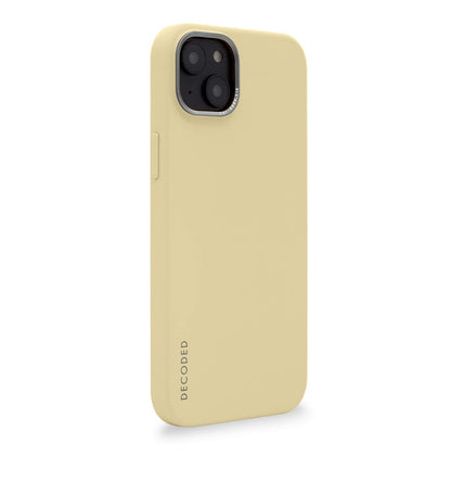 Decoded - AntiMicrobial Silicone Backcover | iPhone 14 Plus (6.7 inch) - Sweet Corn