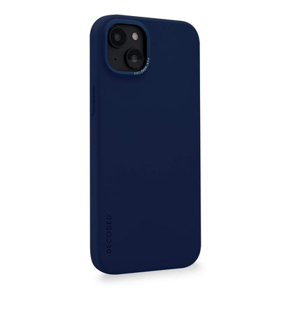 Decoded - AntiMicrobial Silicone Backcover | iPhone 14 Plus (6.7 inch) - Navy Peony