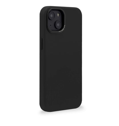 Decoded - Leather Backcover for iPhone 14 - Black