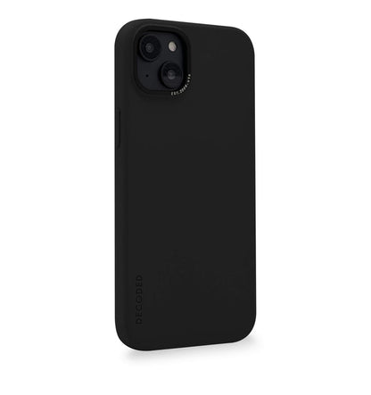 Decoded - AntiMicrobial Silicone Backcover | iPhone 14 (6.1 inch) - Charcoal