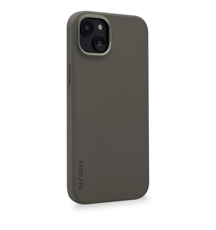 Decoded - AntiMicrobial Silicone Backcover | iPhone 14 Plus (6.7 inch) - Olive