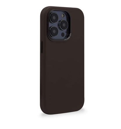 Decoded - Leather Backcover for iPhone 14 Pro - Chocolate Brown