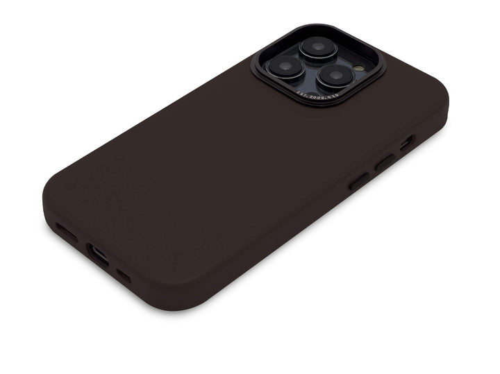 Decoded - Leather Backcover for iPhone 14 Pro - Chocolate Brown