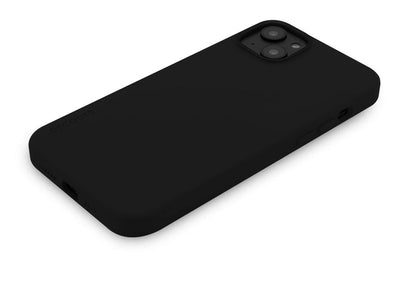 Decoded - AntiMicrobial Silicone Backcover | iPhone 14 (6.1 inch) - Charcoal