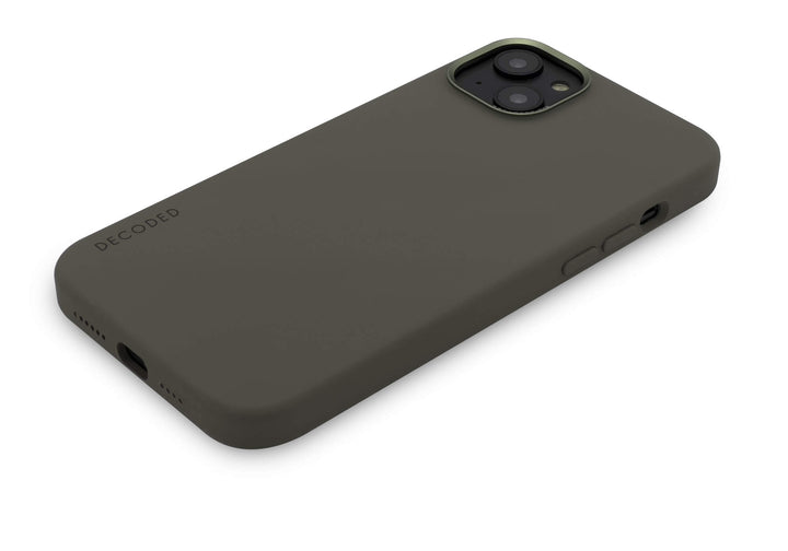 Decoded - AntiMicrobial Silicone Backcover | iPhone 14 (6.1 inch) - Olive