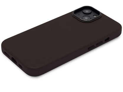 Decoded - Leather Backcover for iPhone 14 - Chocolate Brown