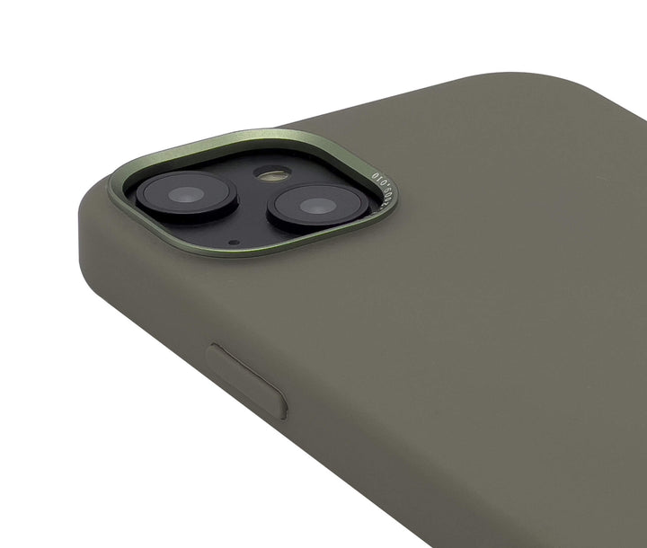 Decoded - AntiMicrobial Silicone Backcover | iPhone 14 Plus (6.7 inch) - Olive