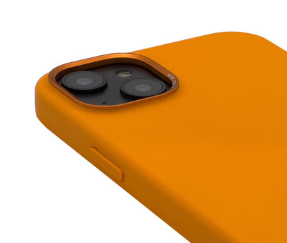 Decoded - AntiMicrobial Silicone Backcover | iPhone 14 Plus (6.7 inch) - Apricot