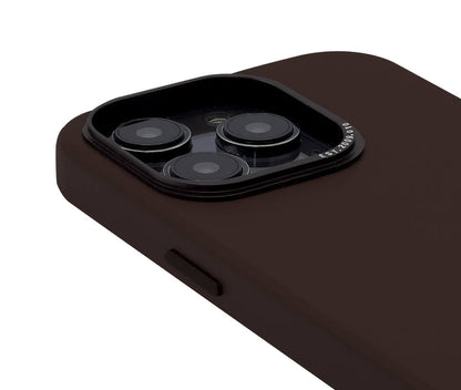 Decoded - Leather Backcover for iPhone 14 Pro - Chocolate Brown