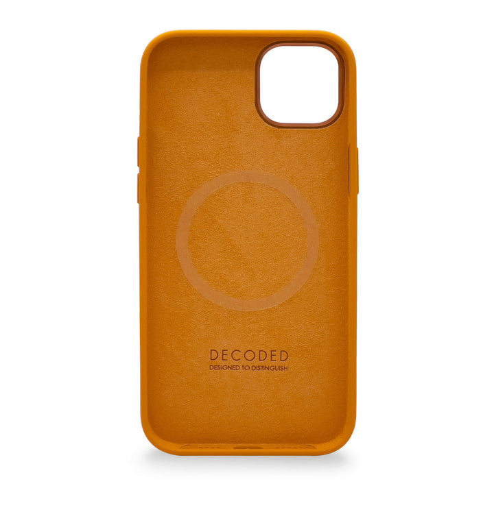Decoded - AntiMicrobial Silicone Backcover | iPhone 14 Plus (6.7 inch) - Apricot