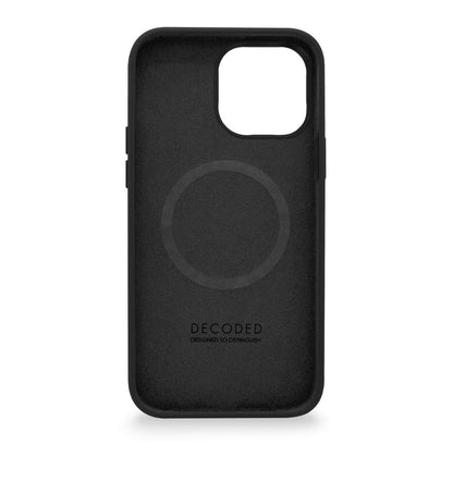 Decoded - AntiMicrobial Silicone Backcover | iPhone 14 Pro Max (6.7 inch) - Charcoal