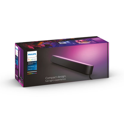 Philips Hue Play LED Tischleuchte, WACA, Schwarz, 1er Basis inkl. Netzteil, 530lm