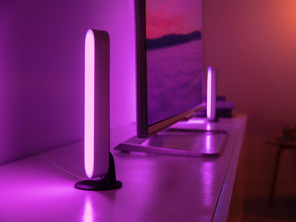 Philips Hue Play Lightbar, Doppelpack inkl. Netzteil,weiß