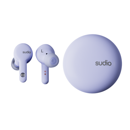 Sudio A2, kabelloser In-Ear Bluetooth Kopfhörer, violett