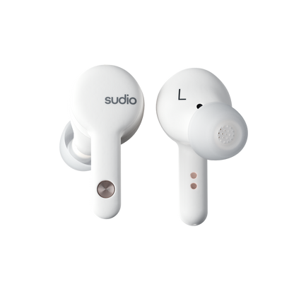 Sudio A2, kabelloser In-Ear Bluetooth Kopfhörer, weiß