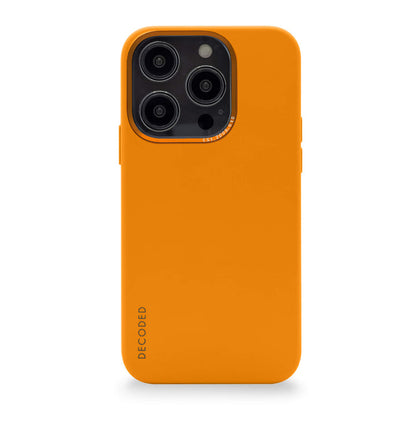 Decoded - AntiMicrobial Silicone Backcover | iPhone 14 Pro (6.1 inch) - Apricot