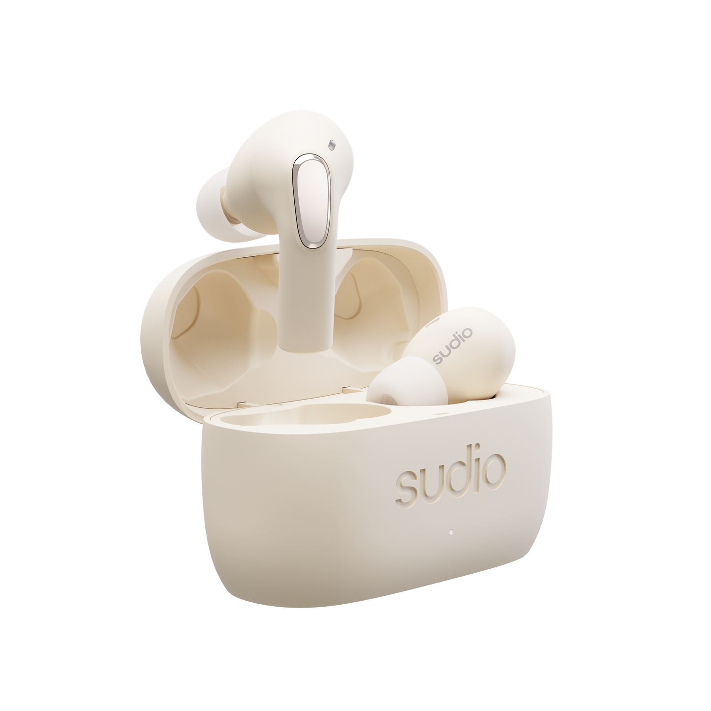 Sudio E2, kabelloser In-Ear Bluetooth Kopfhörer, beige