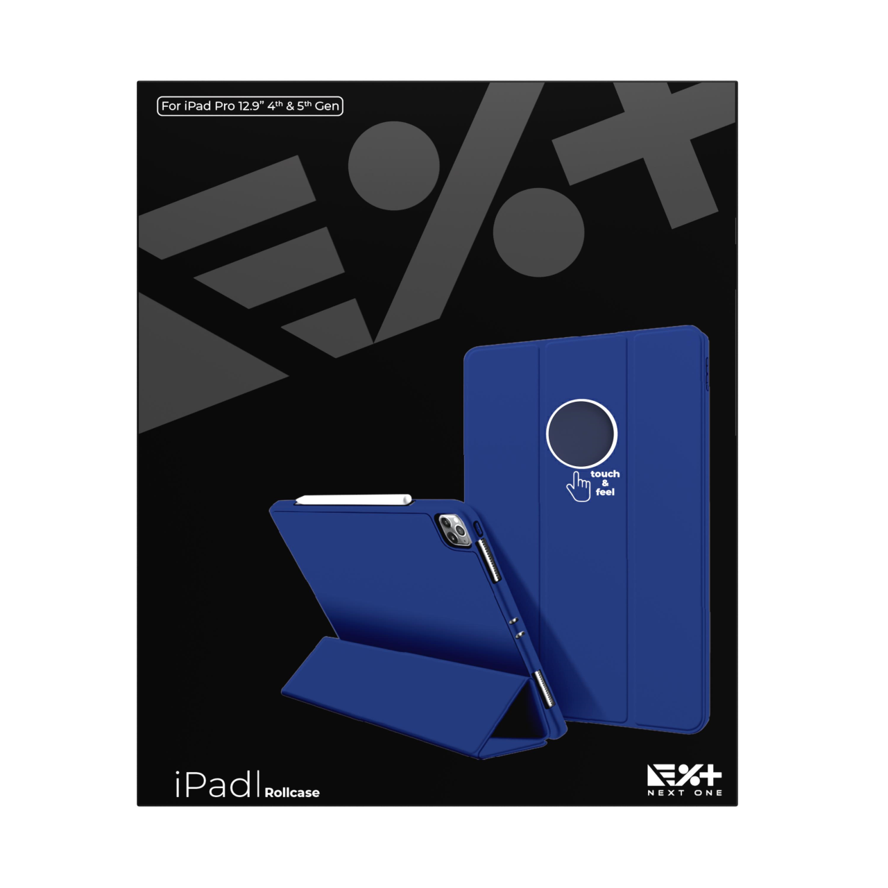 NEXT.ONE Roll case für iPad Pro 12,9" 3. Generation und neuer - Blau