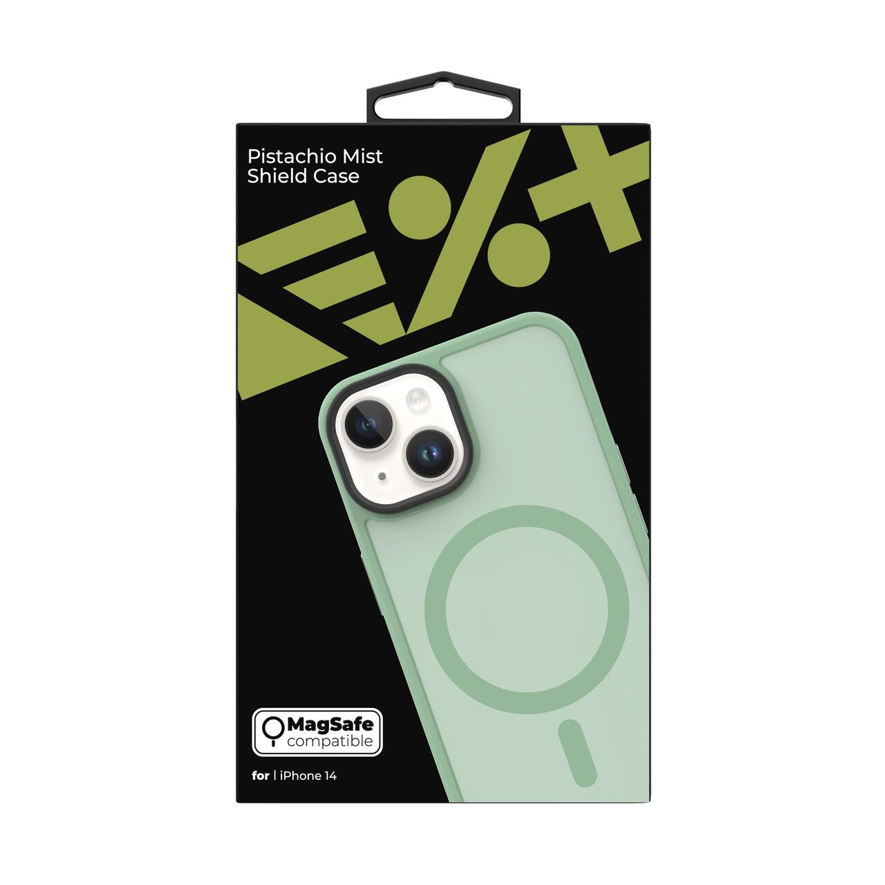 NEXT.ONE MagSafe Mist Shield Case - Pistachio - iPhone 14