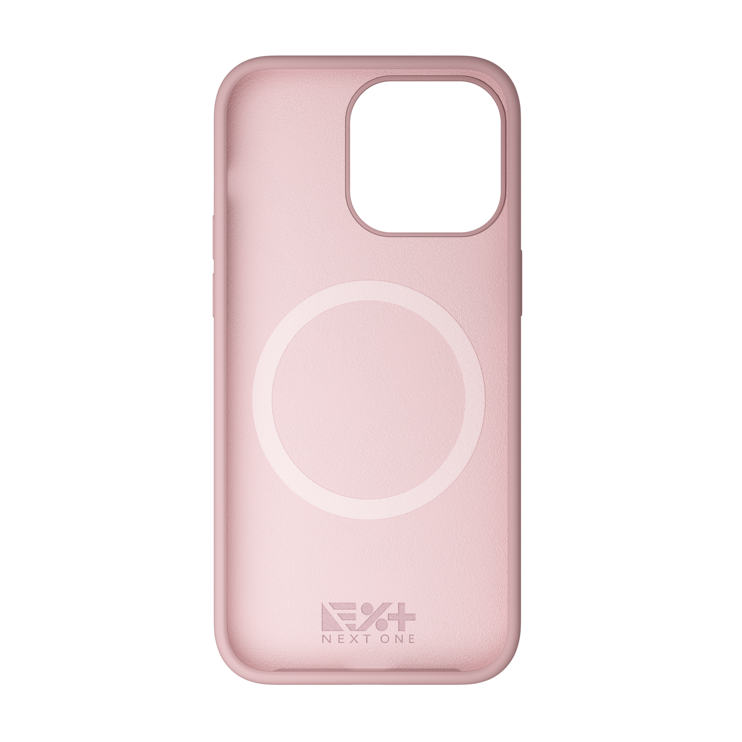 NEXT.ONE Silicone case MagSafe pink for iPhone 14 Pro Max