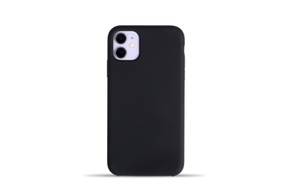 NEXT.ONE Silicone case black for iPhone 11