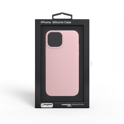 NEXT.ONE Silicone case MagSafe pink for iPhone 13 Mini