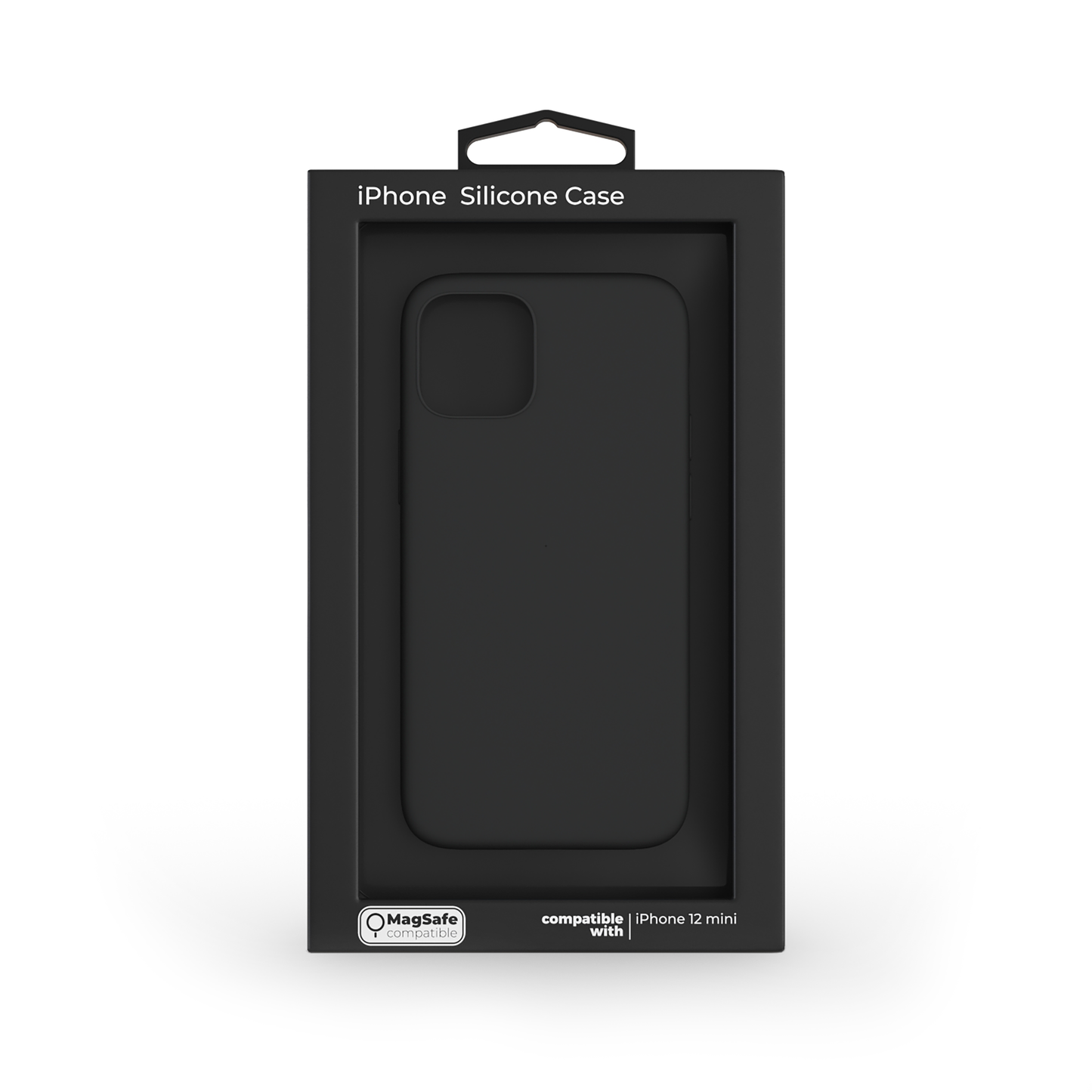 NEXT.ONE Silicone case MagSafe black for iPhone 12 Mini