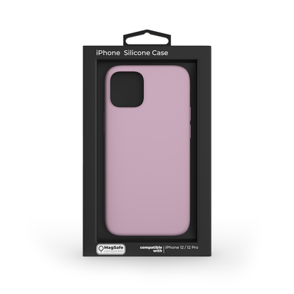 NEXT.ONE Silicone case MagSafe pink for iPhone 12 & 12 Pro