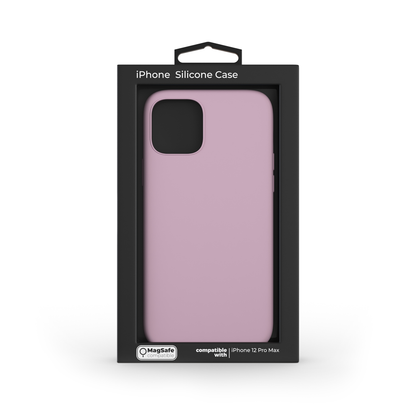 NEXT.ONE Silicone case MagSafe pink for iPhone 12 Pro Max