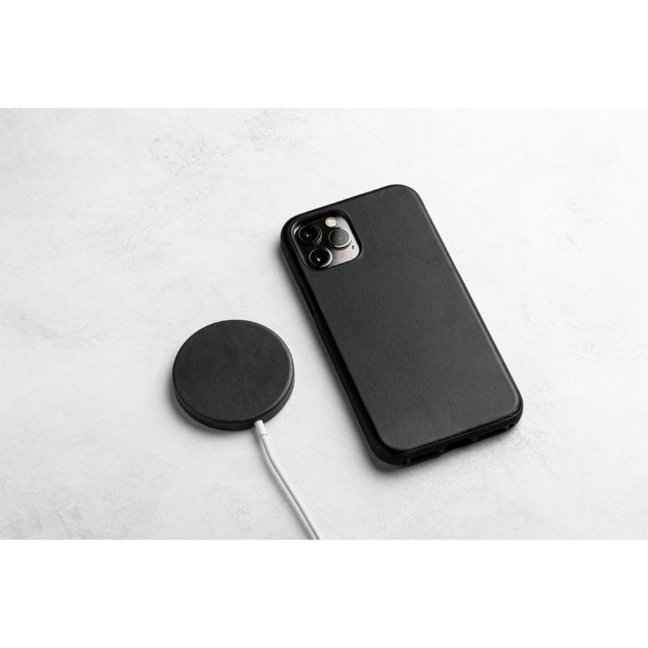 Nomad Leather Cover for MagSafe Cable Black