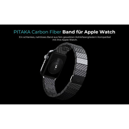 Pitaka Carbon Fiber Link Bracelet Modern Band 42/44/45/49mm