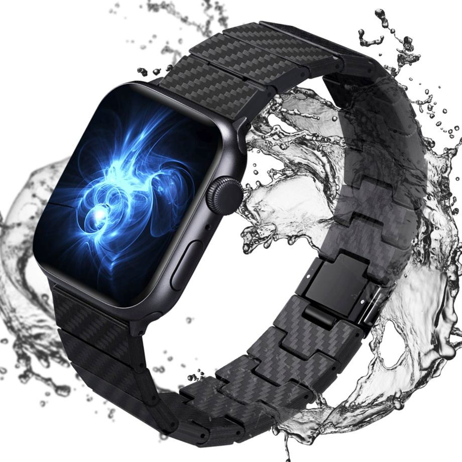Pitaka Carbon Fiber Link Bracelet Modern Band 42/44/45/49mm