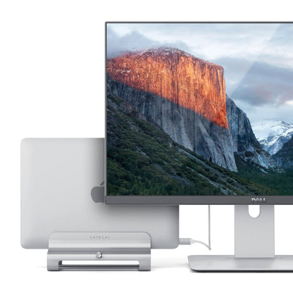 Satechi Aluminum Laptop Stand Vertical silver