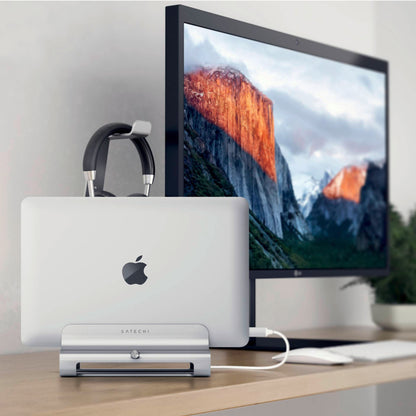 Satechi Aluminum Laptop Stand Vertical silver