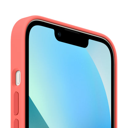 Apple iPhone 13 Silikon Case mit MagSafe, pink pomelo