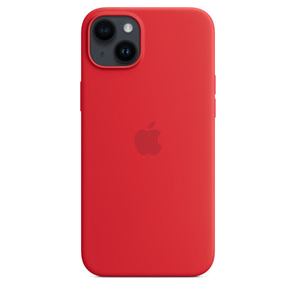 Apple iPhone 14 Plus Silikon Case mit MagSafe, (PRODUCT)RED