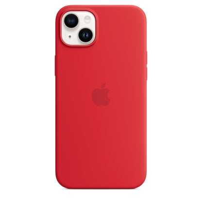 Apple iPhone 14 Plus Silikon Case mit MagSafe, (PRODUCT)RED
