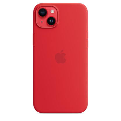 Apple iPhone 14 Plus Silikon Case mit MagSafe, (PRODUCT)RED