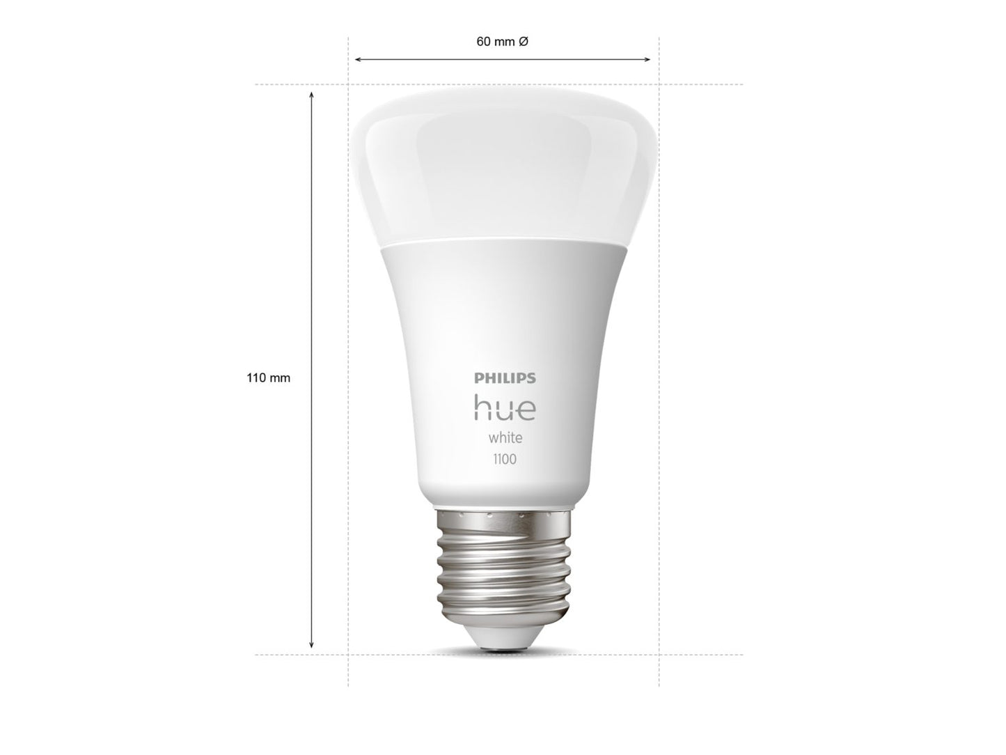 Philips Hue White E27 Einzelpack 75W