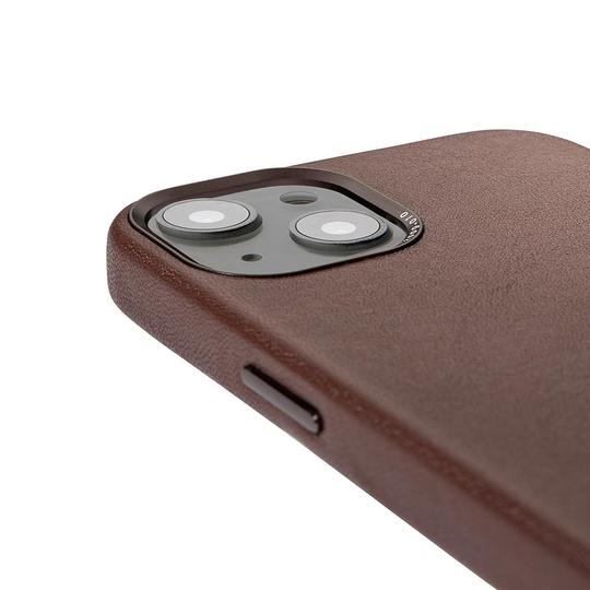 Decoded - Leather Backcover | iPhone 13 (6.1 inch) - Chocolate Brown