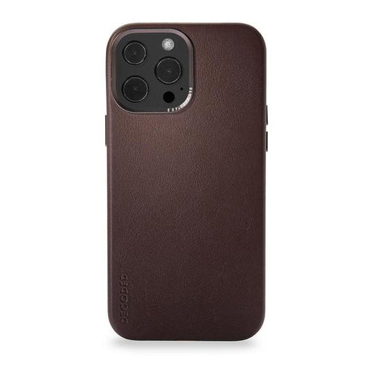 Decoded - Leather Backcover | iPhone 13 Pro (6.1 inch) - Chocolate Brown