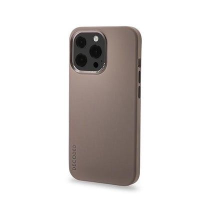 Decoded - Silicone Backcover | iPhone 13 Pro Max (6.7 inch) - Dark Taupe