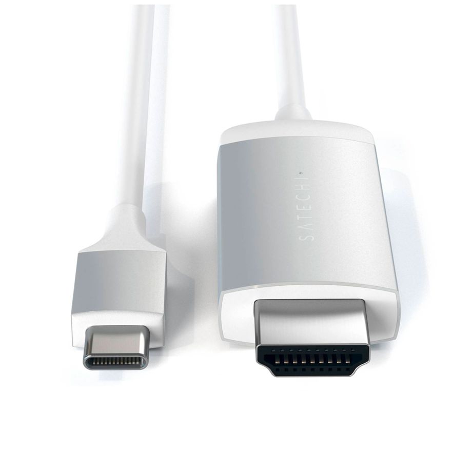 Satechi Type-C zu 4K HDMI Kabel silver