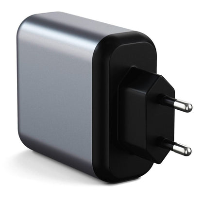 Satechi 30W Dual Port Wall Charger space gray