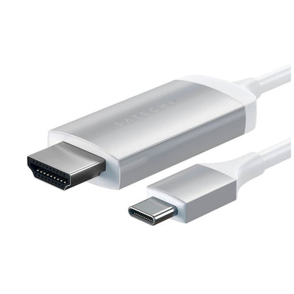 Satechi Type-C zu 4K HDMI Kabel silver