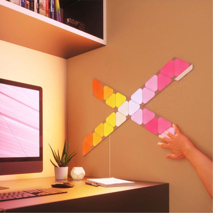 Nanoleaf Shapes Triangles Mini Expansion Pack - 10 PK