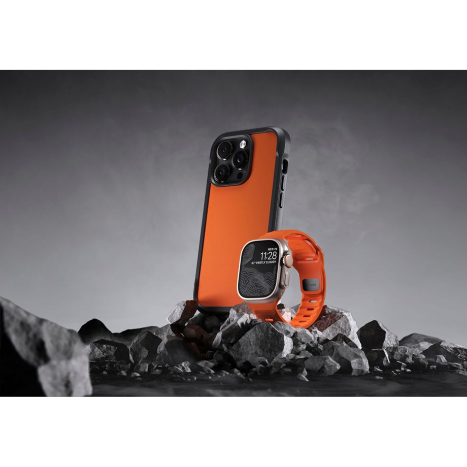 Nomad Rugged Case iPhone 14 Pro Ultra Orange